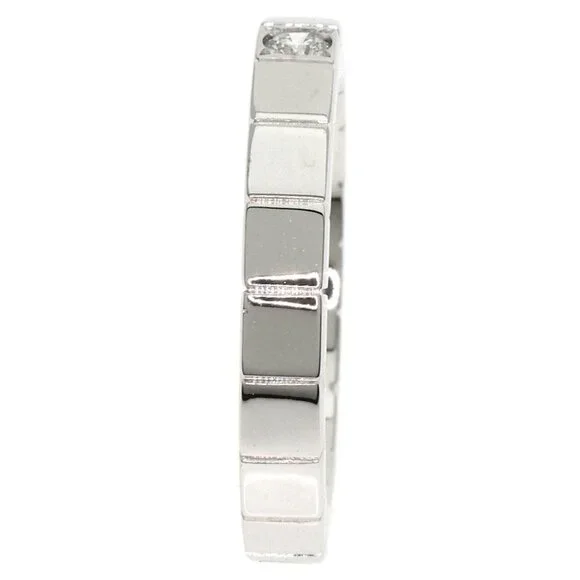 CARTIER 18k White Gold Diamond Lanier Ring - Picture 3 of 10
